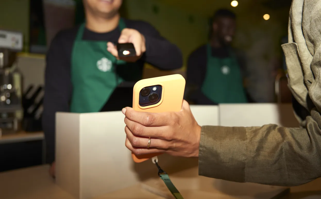 Phone at the till point 