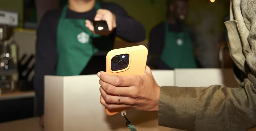 Phone at the till point 